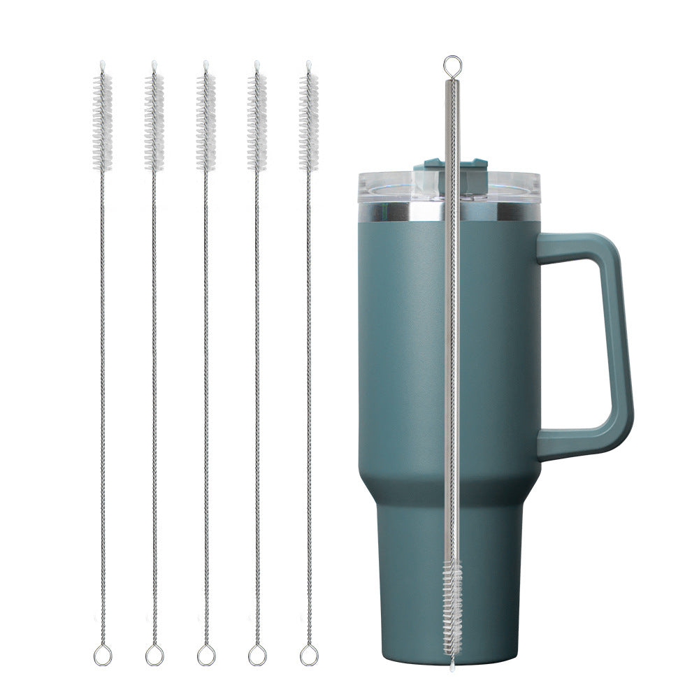 Stainless Steel Straw Cleaning Brush 300mm Long